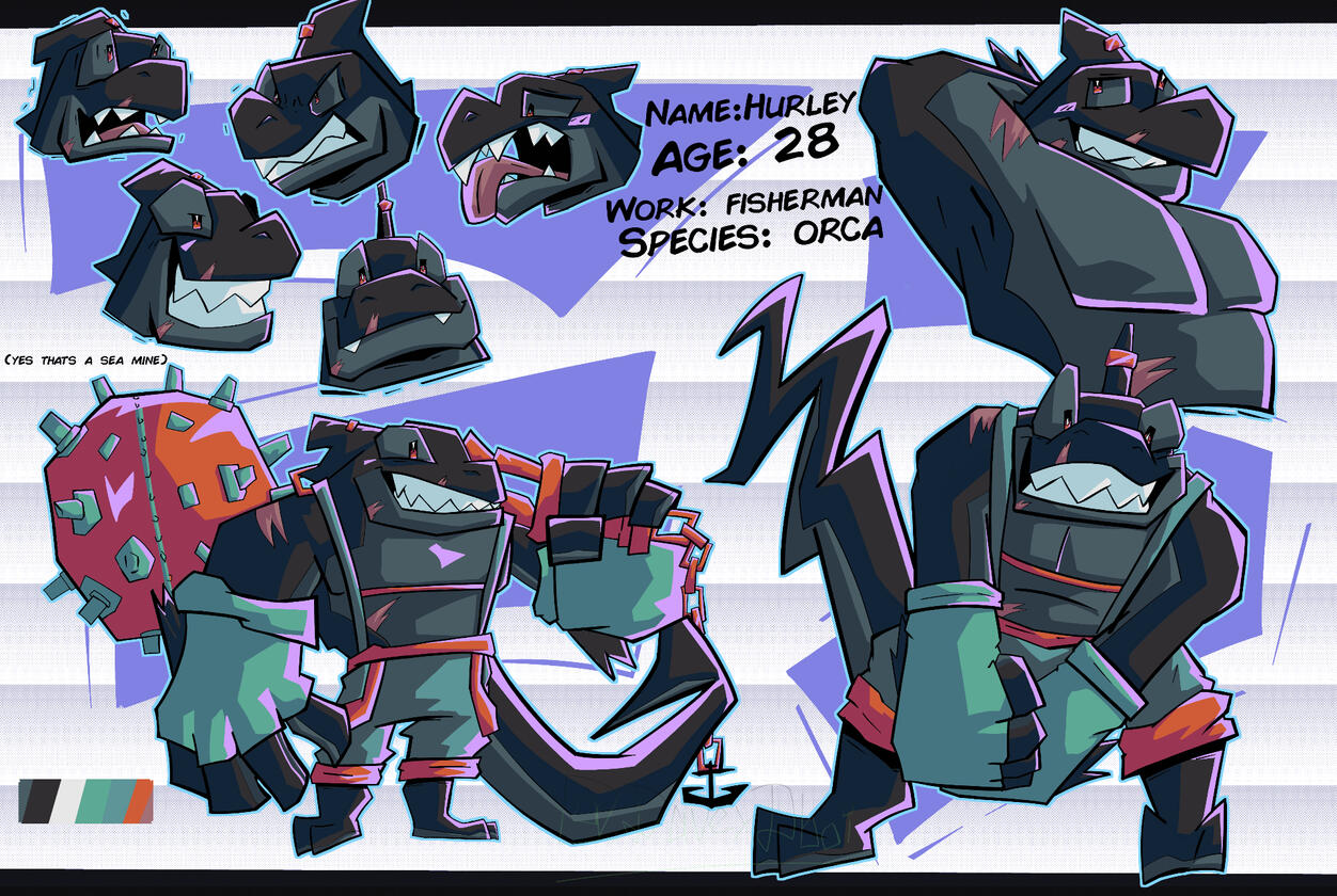 Hurley the grand fisherman