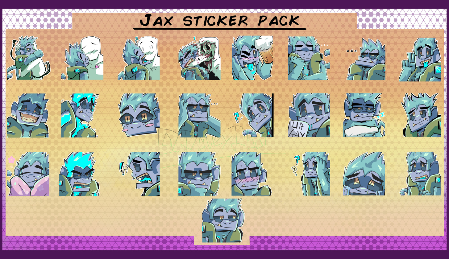 Emote set of jax