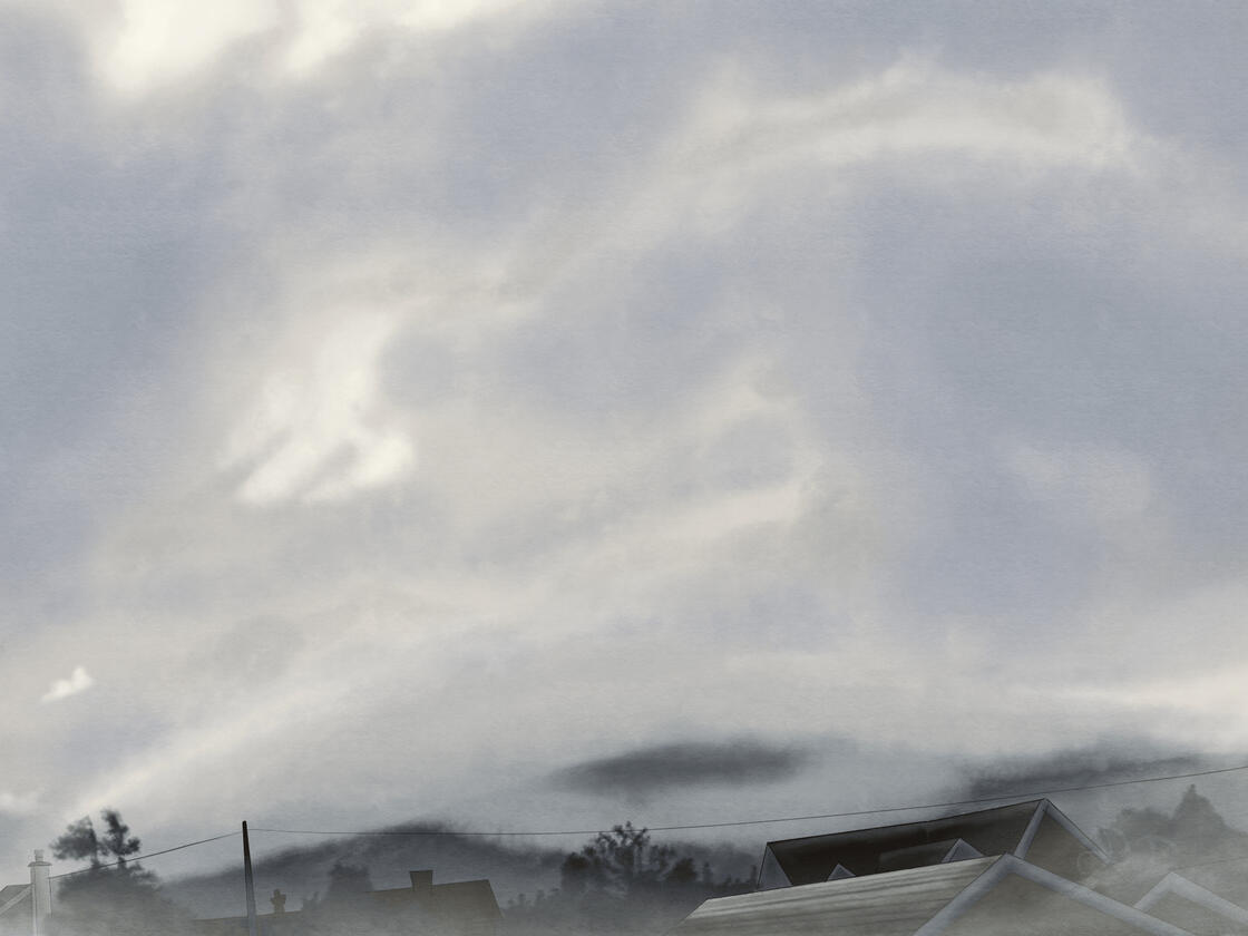 cloudy day