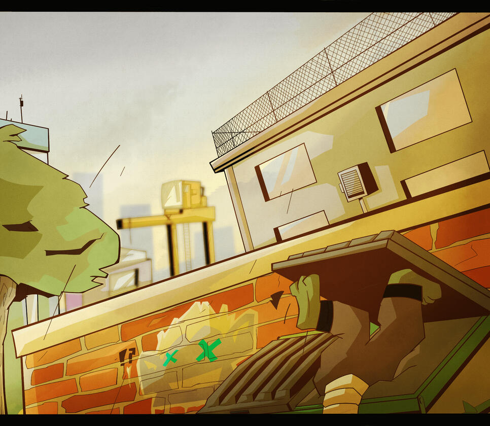 urban city