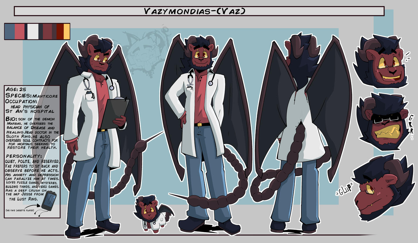 Vaz character design comm!