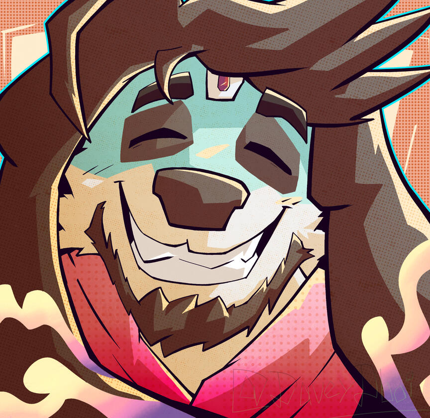 Happy bur